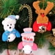 thumbnail image 2 of Adornos de muñecos de peluche navideños, campanas colgantes, muñeco de nieve, muñecos de peluche de Papá Noel, colgante para árbol de Navidad, decoración de Año Nuevo, regalos, 2 of 6