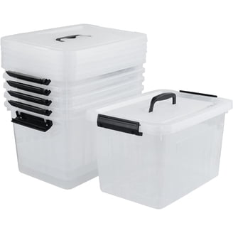 Rubbermaid Roughneck Storage Box - Stackable - 18 Gal, Black