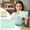 Mint Green, variant on Goowood Expandable File Folder Receipt Organizer Portable Accordion Document Wallet for Coupons Checks Business Home Travel