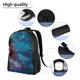 thumbnail image 5 of Balery Abstract Colorful Art Supplies Mochila - Mochila Estilosa y Duradera para Laptop de 15 Pulgadas con Tela Oxford Impermeable, 5 of 8