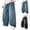 Black, variant on YUANxueke Bsggy Barrel Jeans for Boys Wide Leg Denim Pants Casual Trendy Comfy Pants with Pockets