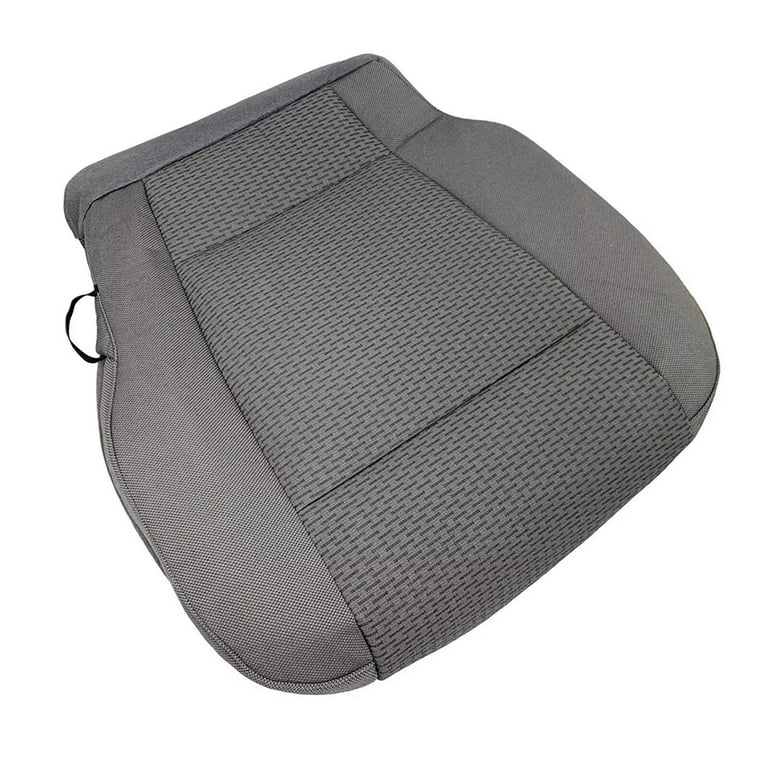 Soillar Driver Side Bottom Seat Cover & Foam Cushion Set For Ford F250/F350 (2011-2016) - Steel Gray