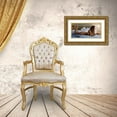 thumbnail image 3 of Silver, John 24x14 Gold Ornate Wood Framed with Double Matting Museum Art Print Titled - Beauty in bed, 3 of 4