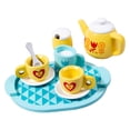 thumbnail image 4 of 8Pcs Tea Party Tableware Playset Pretend Tea Set Toy Wooden Tea Set for Birthday, 4 of 9