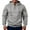 #+003Gray, variant on Hogleaql Tactical Hoodies for Men Dressy Long Sleeve Hooded Sweatshirt with Pockets Casual Vintage Pullover Loose Drawstring Hoodies Black 3XL