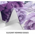 thumbnail image 6 of Tablecloth Purple Peonies Table Cloth Rectangle Table 60 x 84 Inch Flower Bloom Elegant Vintage Kitchen Decorations for Home Dinner Party, 6 of 6