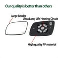 thumbnail image 6 of 1pc Right-For Dodge Journey JCUV 2009-2019 Accessories Left or Right Side Heated Wing Mirror Glass Rearview Mirror Lens, 6 of 7