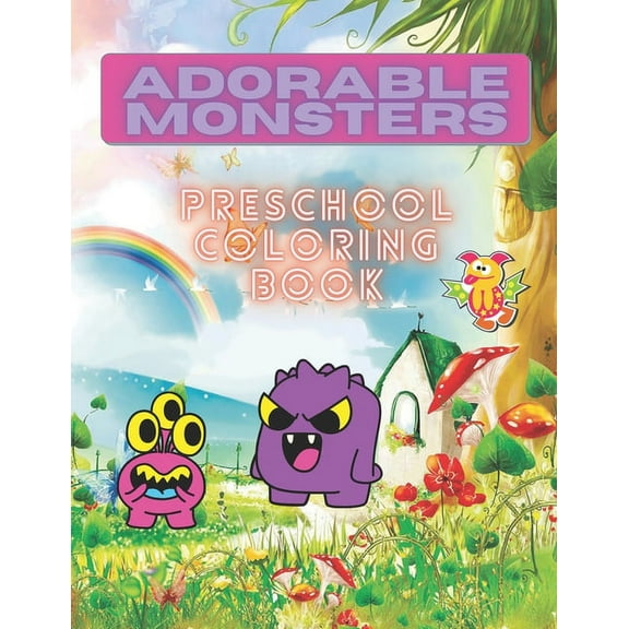 Coloring Book for Kids Funny Monsters (Paperback)