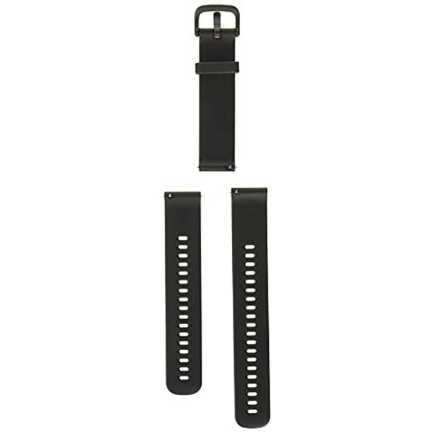 Garmin Quick Release 20 Banda para Reloj, Silicona Negra y Hardware, (