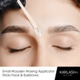thumbnail image 2 of 200 Pieces Eyebrow Wax Sticks Small Wax Scraper Wooden Sticks For Hair Removal Brows Lips, Nasal Wax Applicator Sticks, 2 of 5