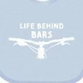 thumbnail image 4 of Inktastic Life Behind Bars Mountain Bike Boys or Girls Baby Bib, 4 of 4