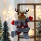 thumbnail image 3 of onlyliua Oferta Por Tiempo Limitado Muñeco de Oso de Alce Navideño, Decoración para Los Pies, Decoración para Ventana, Decoración Colgante para Árbol de Navidad, 3 of 5