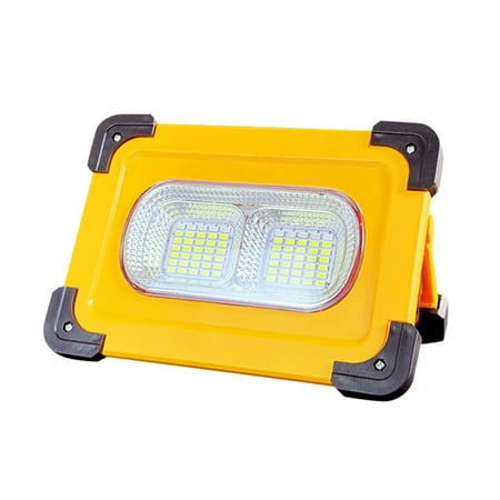

CALAFEBILA Y2K Gift Portable LED Work Light 110W Solar And USB Rechargeable Spotlight With Stand 11000mAh Power Bank Waterproof LED Light For Outdoor Camping Hiking Emergen Gift for Women