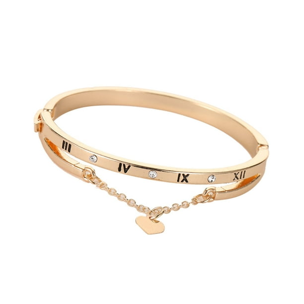 Roman number shop bracelet