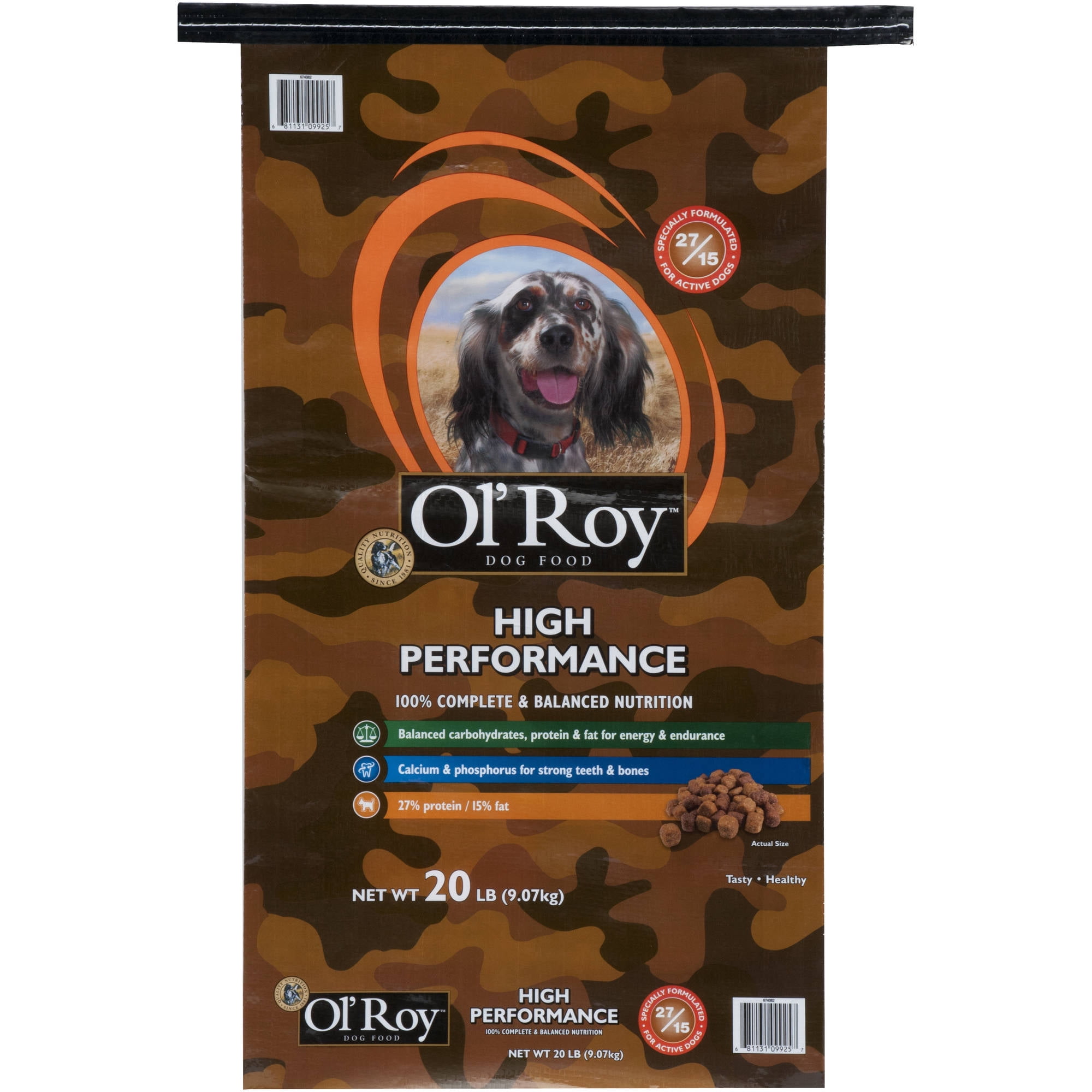 ol roy performance dog food