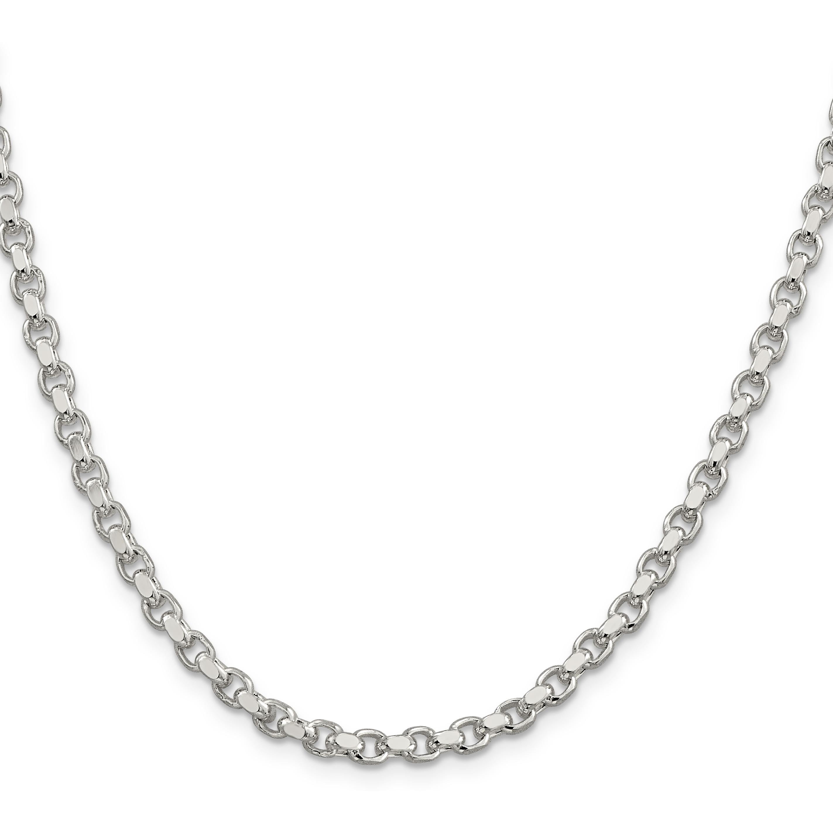Sterling Silver Rolo Chain 20"
