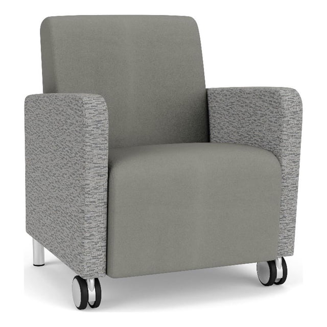 Lesro Chaise d'Invité de Réception Ravenna Lounge en Gris