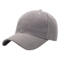 thumbnail image 2 of Hat Cotton Light Board Solid Color Baseball Cap Men Cap Outdoor Hat, 2 of 3