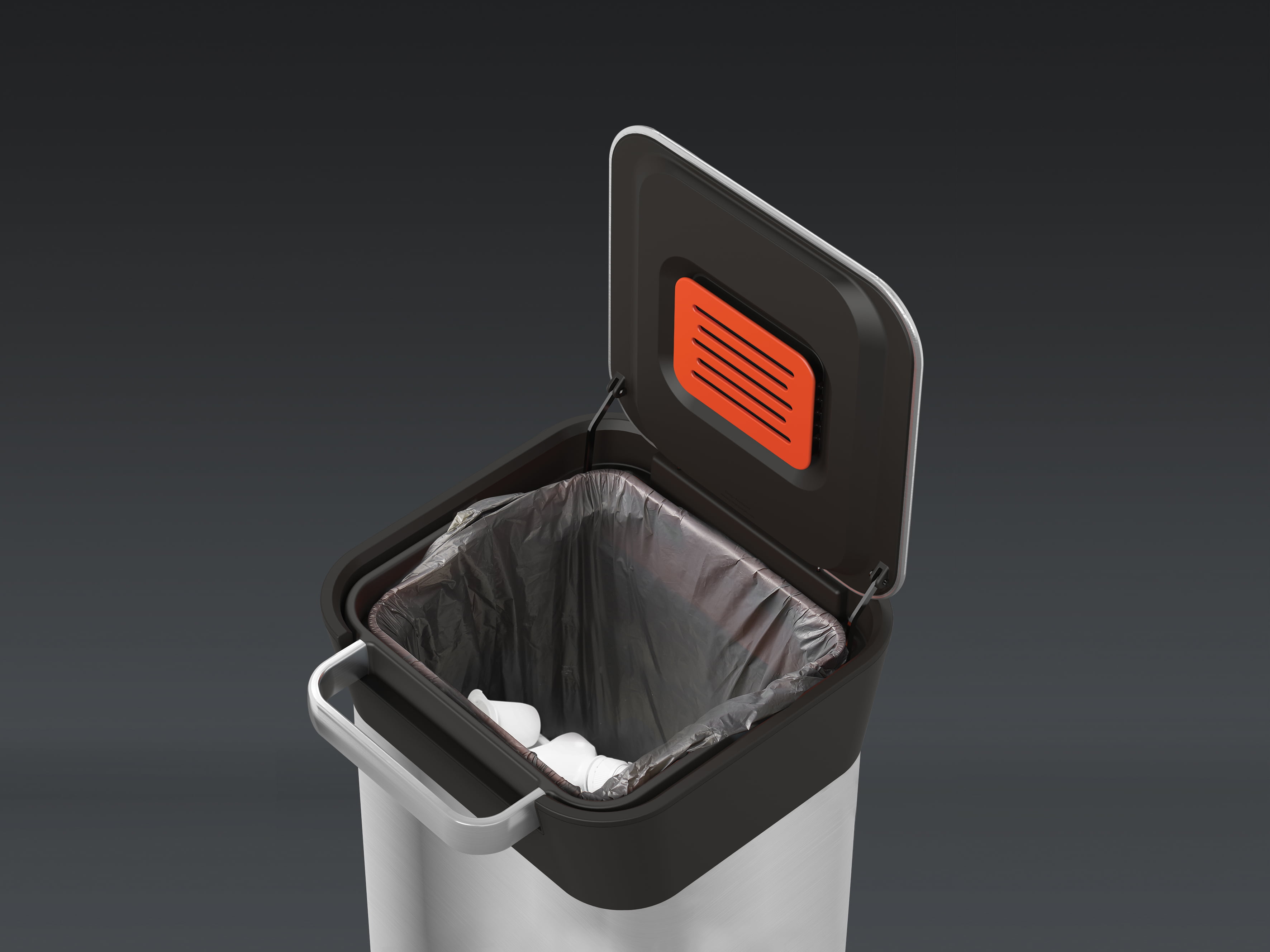Titan 30L Stainless-steel Trash Compactor