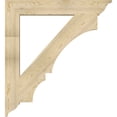 thumbnail image 3 of Ekena Millwork 6"W x 44"D x 48"H Balboa Traditional Rough Sawn Bracket, Douglas Fir, 3 of 4