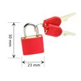 thumbnail image 2 of Cadenas Mini 22mm Durable à Clé ACA pour Valise, 2 of 4