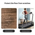 thumbnail image 2 of Treadmill Mat for Hardwood Floors,Mat for Home Gym Flooring, Walking Pad Exercise Bike Equipment Mat 43x60x0.3cm, 2 of 7