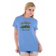 thumbnail image 3 of Hiking Fail Stormy Funny Outdoors Men's Graphic T Shirt Tees Brisco Brands S, 3 of 6