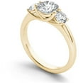 thumbnail image 2 of 1-5/8 Carat T.W. Diamond Three-Stone 14kt Yellow Gold Engagement Ring, 2 of 5