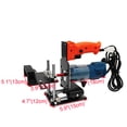 thumbnail image 3 of Slotting Locator Router Trimming Machine 2-in-1 Woodworking Slotting Machine Bracket 220V, 3 of 10