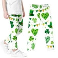 thumbnail image 7 of Cowsor Girls St Patrick's Day Printed Leggings Soft Stretch Comfortable Casual Pants For Daily Outdoor Wear, 7 of 7