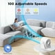 thumbnail image 5 of Ventiladores de Mesa, Ventiladores de Pared Ultrasilenciosos, con Pantalla Digital, Recargables por USB, para Casa, Oficina, Viajes, Camping, Color ., 5 of 5