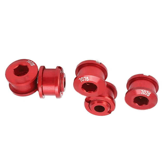 Single Chainring , Aluminum Alloy Exquisite Workmanship Ultra Light Bicycle Chainring For Road Bike Red