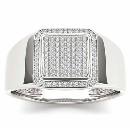 Imperial Men's 1/4 Carat T.W. Diamond 10kt White Gold Engagement Ring