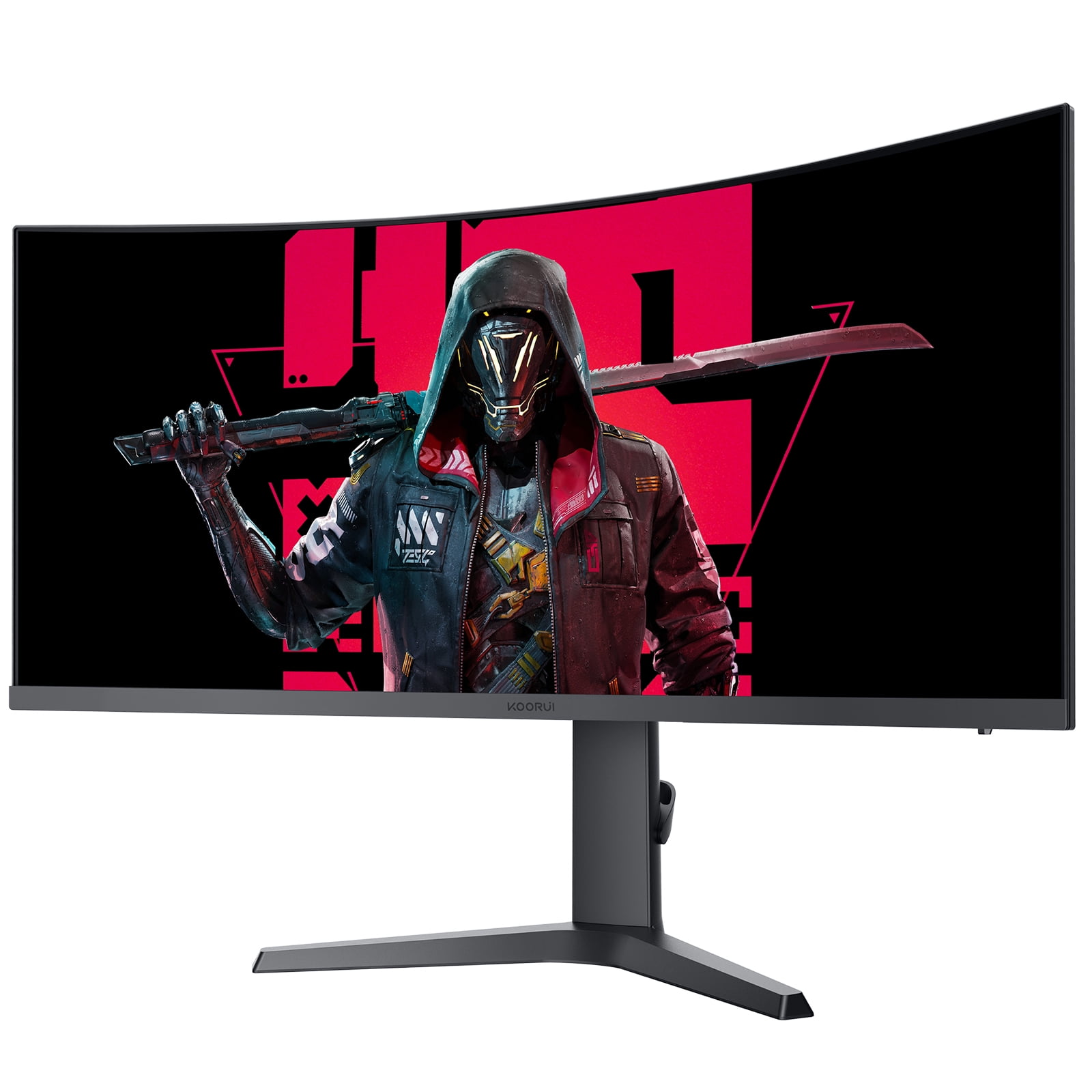 KOORUI Ecran PC Gaming 27 Pouces - Full HD (1920 x 1080), IPS, Ecran 144hz  165Hz, 1ms, DCI-P3 90%, AMD Freesync, G-Sync Compatible, Display Port 1.2 &  1x HDMI1.4 & Type-c(15W), Noir