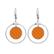 thumbnail image 1 of Espera girar sello modelos Los pendientes cuelgan del aro de la joyería del círculo de la gota Unbranded M, 1 of 3