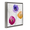 thumbnail image 3 of Stupell Industries Le Jardin Poppies Gray Framed Floater Canvas Wall Art design by Sophie 6, 25 x 25, 3 of 9