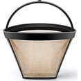 thumbnail image 1 of Panier-filtre à Café Réutilisable #4 en Forme de Cône pour Cafetières Cuisinart Accessoires de Café Cuisinart - 1 Paquet Remplacement Permanent pour Cafetières Cuisinart, 1 of 5