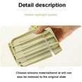 thumbnail image 5 of Faucet Mat for Kitchen Sink, 2024 New Kitchen Sink Splash Guard Silicone Draining Mat, Fast Drying Protective Sink Tray, Ideal for Kitchens, Bathrooms and RVs (Grey, 17.5" x 5.5"), 5 of 5