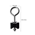 thumbnail image 2 of unbranded 12Ud Tornillos Metálicos Negros Para Kit De Reparación Accesorios Estabilidad Exterior Universal, 2 of 7