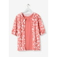 thumbnail image 4 of Woman Within Plus Size Perfect Elbow-Length Sleeve Cardigan, 4 of 6