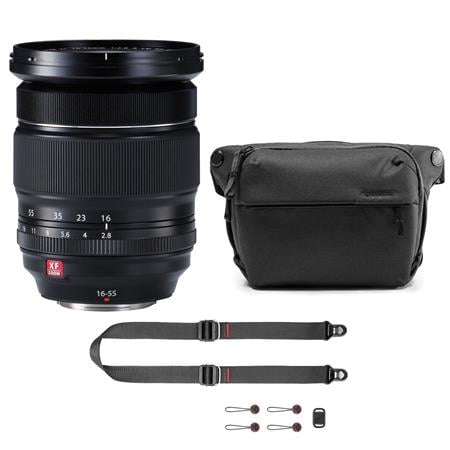 XF 16-55mm f/2.8 R LM WR Lens, Bundle with Peak Design 6L Everyday