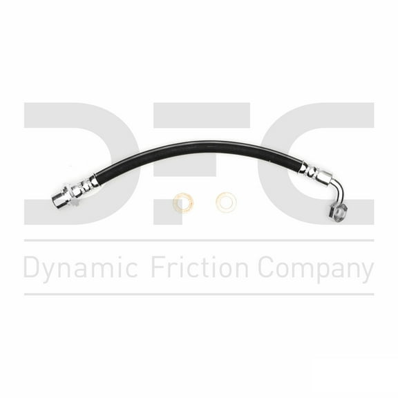 Rear Lower Right Dynamic Friction Company Brake Line Hose 350-76190 For 2001-2007 Toyota Sequoia