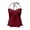 Red, variant on Women's Backless Bow Detail Strappy Vest Top Fashionable Casual Party Wear Green,S