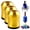 3pcs Gold, variant on Drill Bit Magnetizer Demagnetizer Tool, Strong Magnetic Holder for Hex Bits, Universal for Drills and Screwdrivers