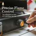 thumbnail image 4 of Open Box Coleman 1900 Collection 3 in 1 Propane Stove w/Handle and Carry Case, 4 of 7