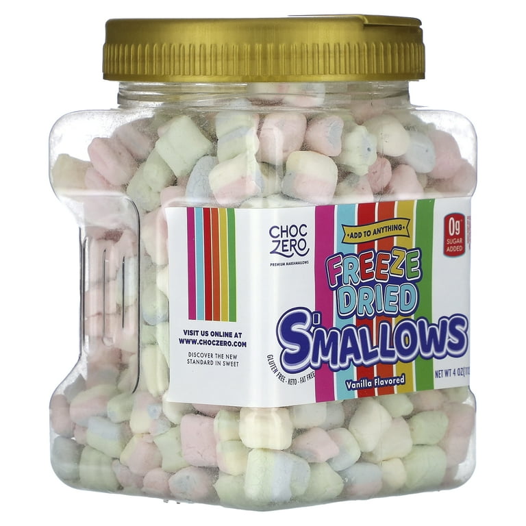 ChocZero Freeze Dried S'mallows, Vanilla, 4 oz (112 g