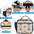 thumbnail image 3 of Herdesigns Vintage Ethnic Large Backpack Set with Lunch Box Lightweight Water Resistant Travel Laptop Backpacks Casual Daypacks for Women Men, 3 of 8