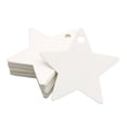 thumbnail image 1 of simhoa 100Pcs Star Shaped Gift Tags Crafts Gift Wrapping Tags for Home Party Favors White, 1 of 7