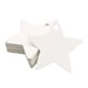 thumbnail image 2 of 100 etiquetas de regalo en forma de estrella, etiquetas colgantes en blanco con agujero, decoración del hogar, manualidades, etiquetas de estrellas BLESIY Etiquetas en forma de estrella, 2 of 7