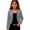 Light Gray, variant on YOUYEDIAN Teen Girls Sequin Cardigan Jackets Kids Open Front Sparkly Long Sleeve Crop Tops Shiny Bling Dressy Casual Holiday Party Outfits (Black, 8-9 Years)
